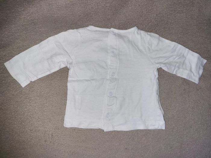 Lot t-shirts fille 3 mois - photo numéro 6