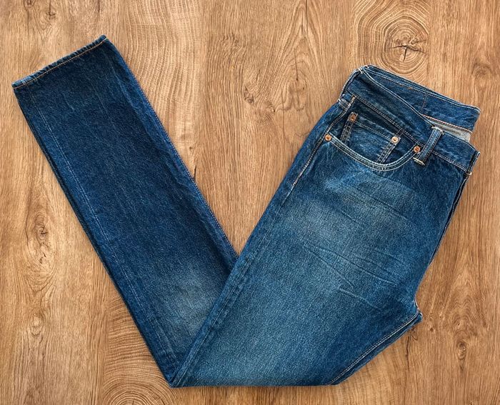 Jean/pantalon bleu Levi's 501 S pour homme, taille W 33 L 34 (42 taille française) - photo numéro 4