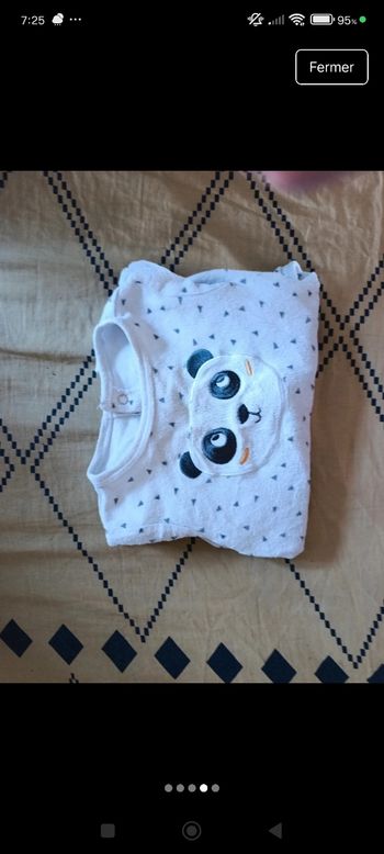 Pyjama panda 12 mois