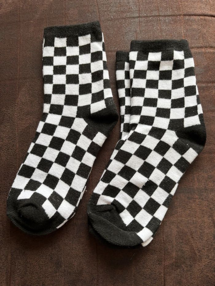 Chaussettes à carreaux / damiers 🏁