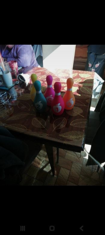 Lots de quille en plastique