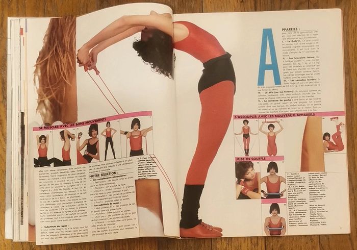 Ancien magazine Madame figaro 1985 N°12812 vintage - photo numéro 8
