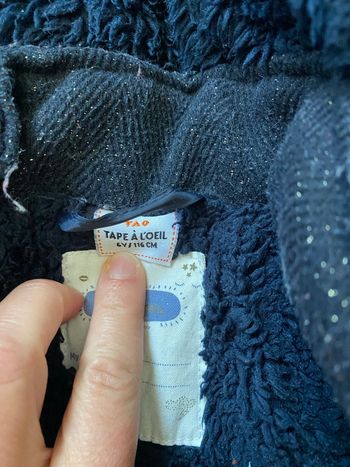 Manteau hiver 6 ans 