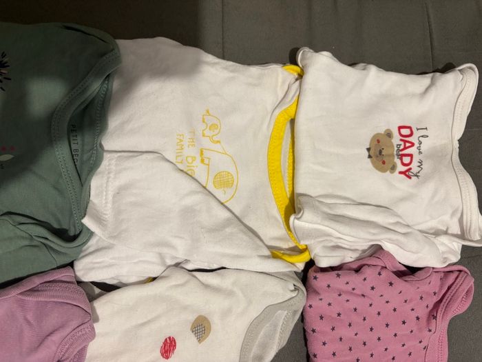 Lot de 6 body fille 3 mois - photo numéro 4