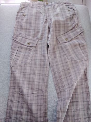 Pantalon çarreaux