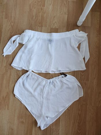 Ensemble pyjama blanc missguided