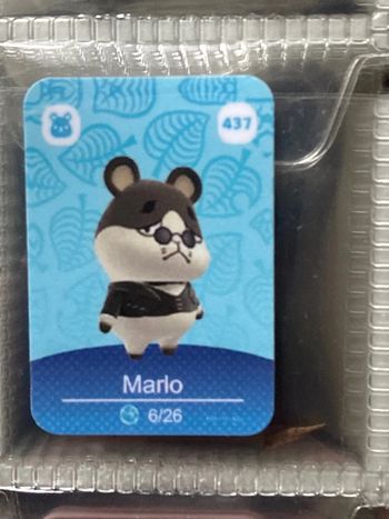 mini carte amiibo Mario