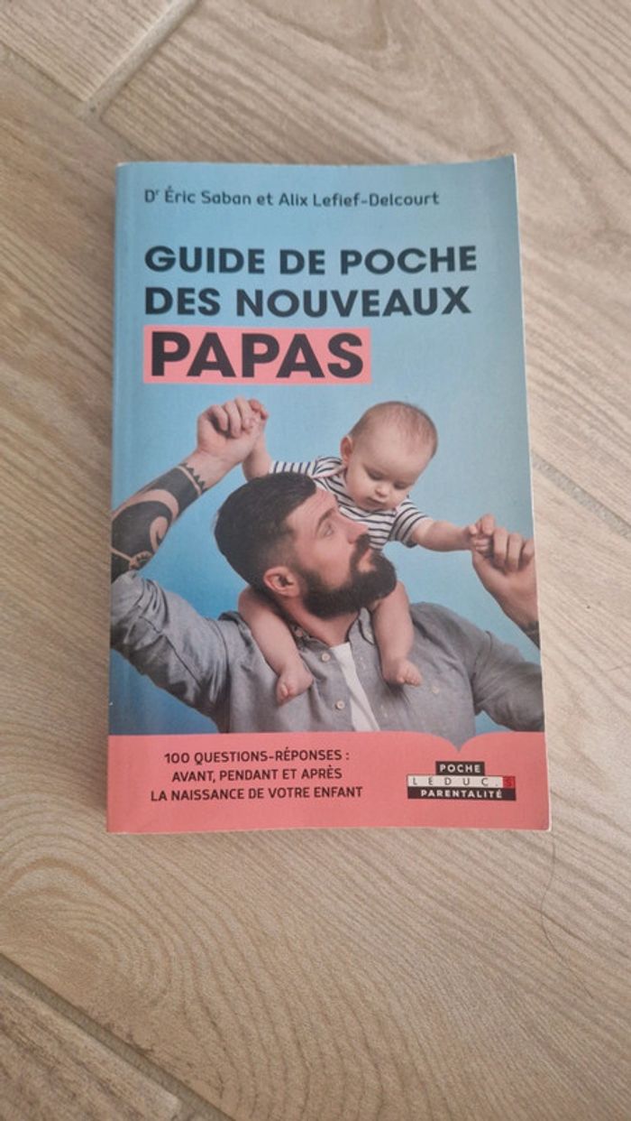 Livre "Guide de poche des nouveaux papas"
