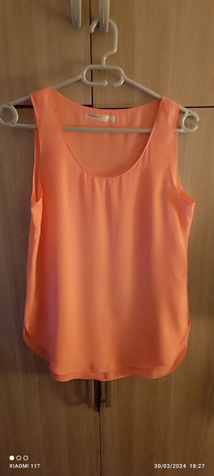 Débardeur femme taille m corail