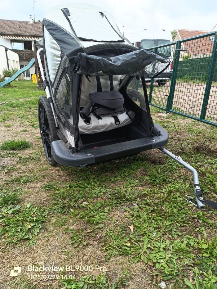Remorque vélo enfant pliante
