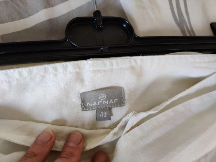 Pantalon léger en toile NAF NAF - photo numéro 4