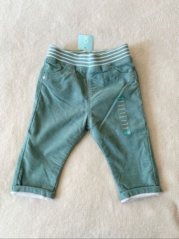Pantalon bébé velours côtelé