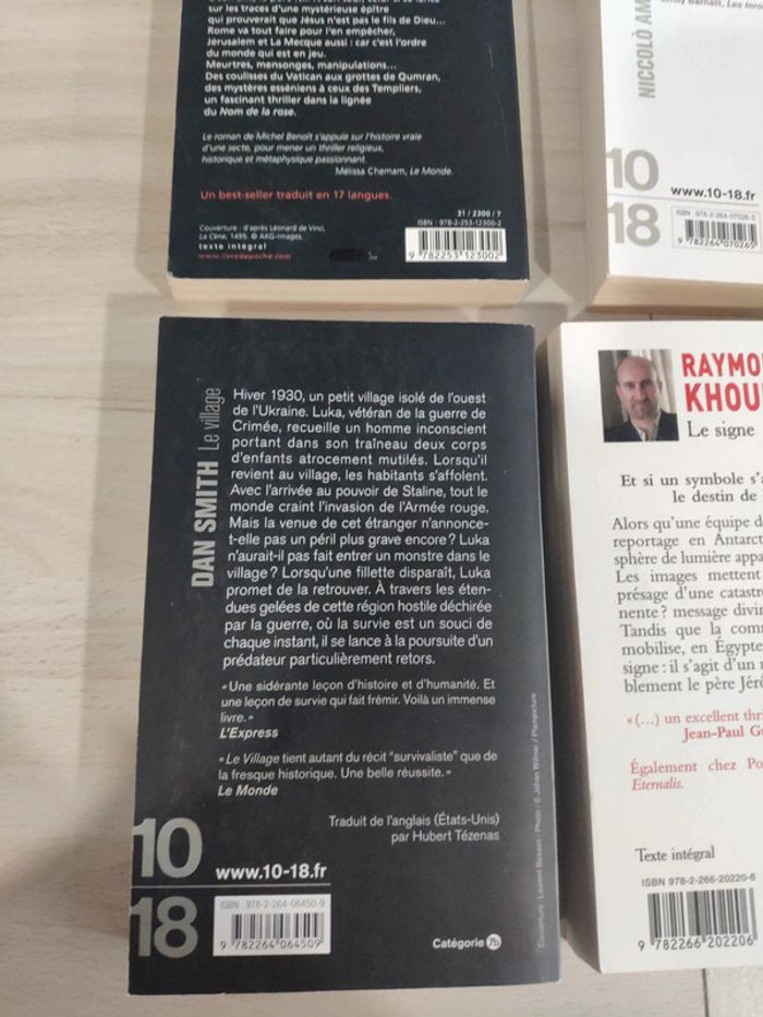 Promotion déstockage Lot 5 livres signe musée fête siècle treizième apôtre village Berry Khoury - photo numéro 3