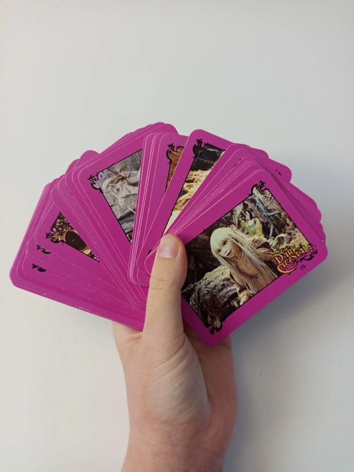 Lot cartes The dark Crystal