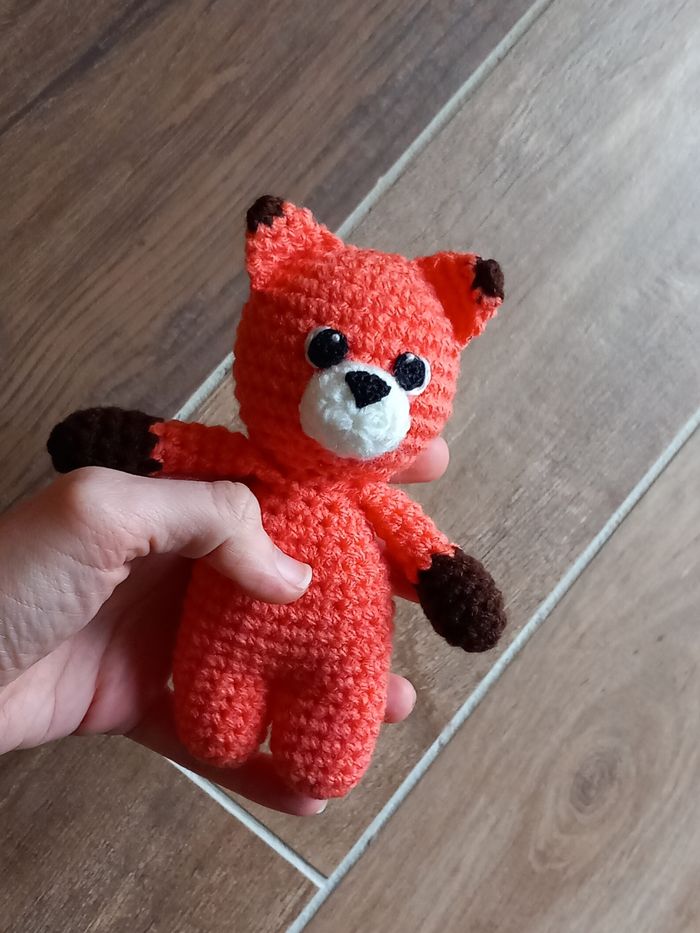 Amigurumi renard 15cm