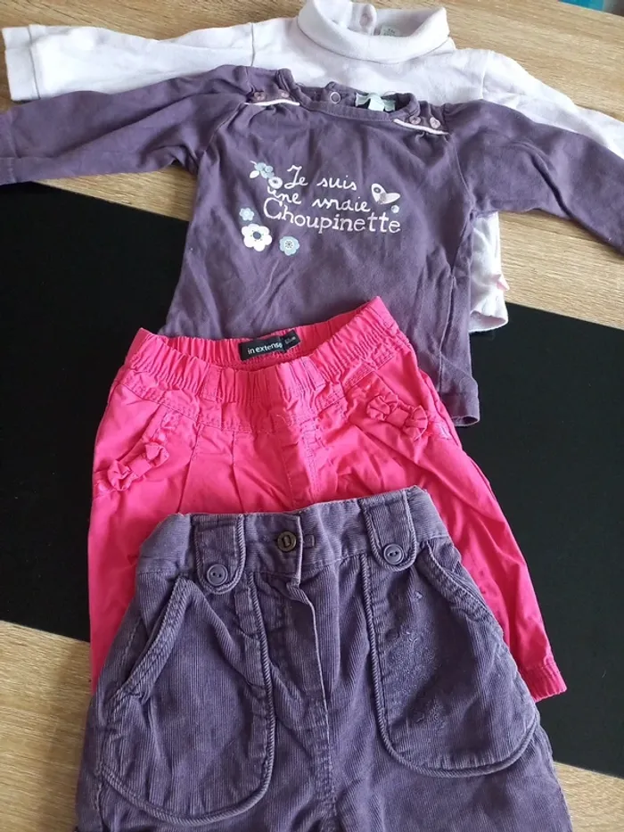 2 ensembles bébé fille 6 mois - photo numéro 10