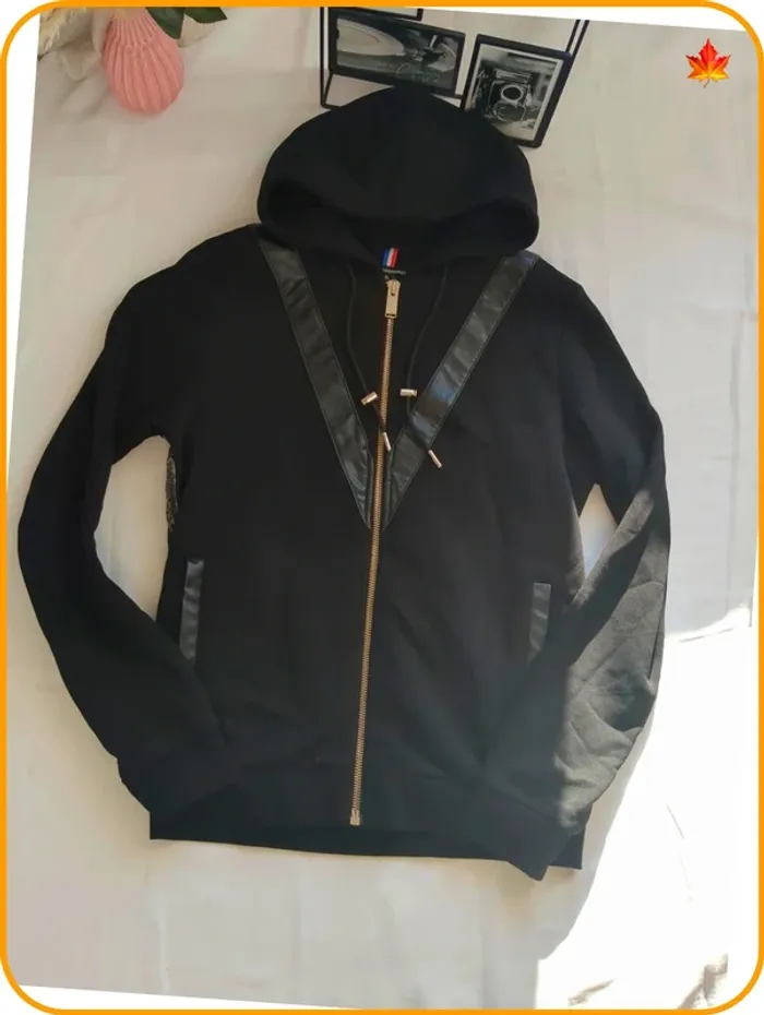 Sweat à capuche zippé Horpist