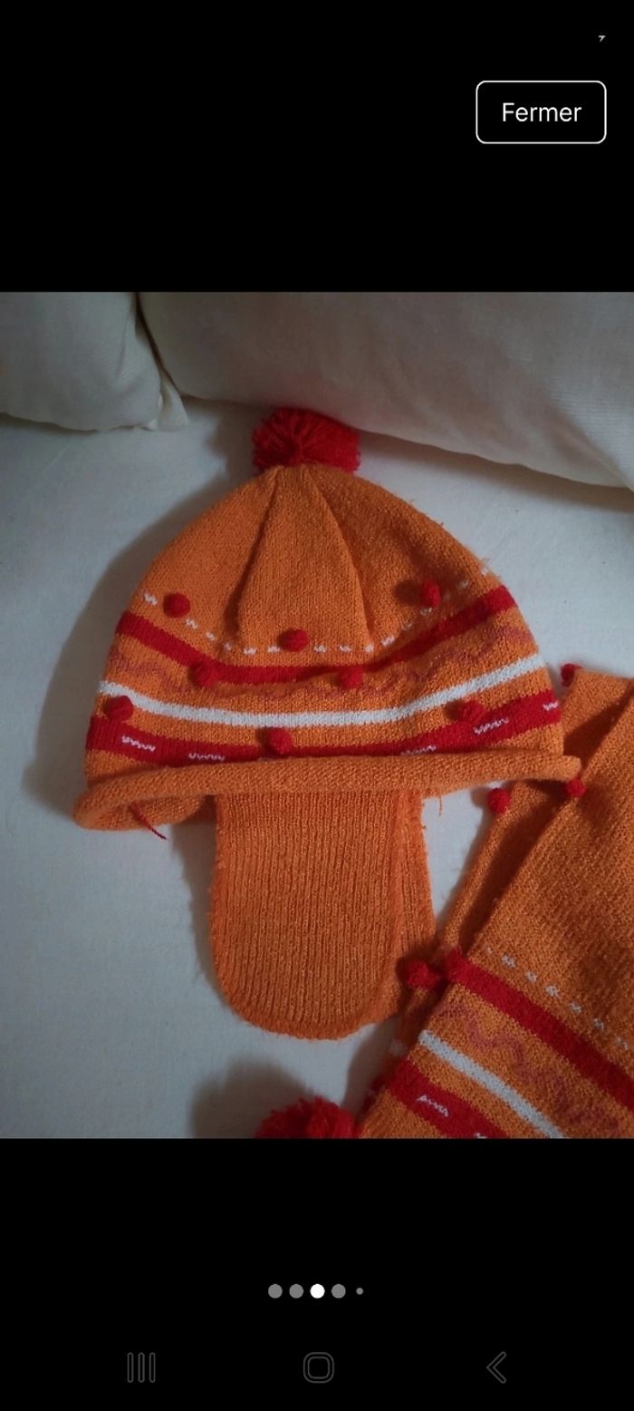 Bonnet et echarpe - photo numéro 2