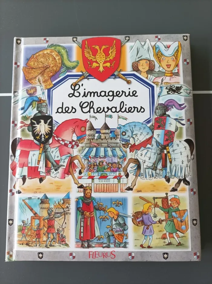 Livre enfant L'imagerie des chevaliers Fleurus