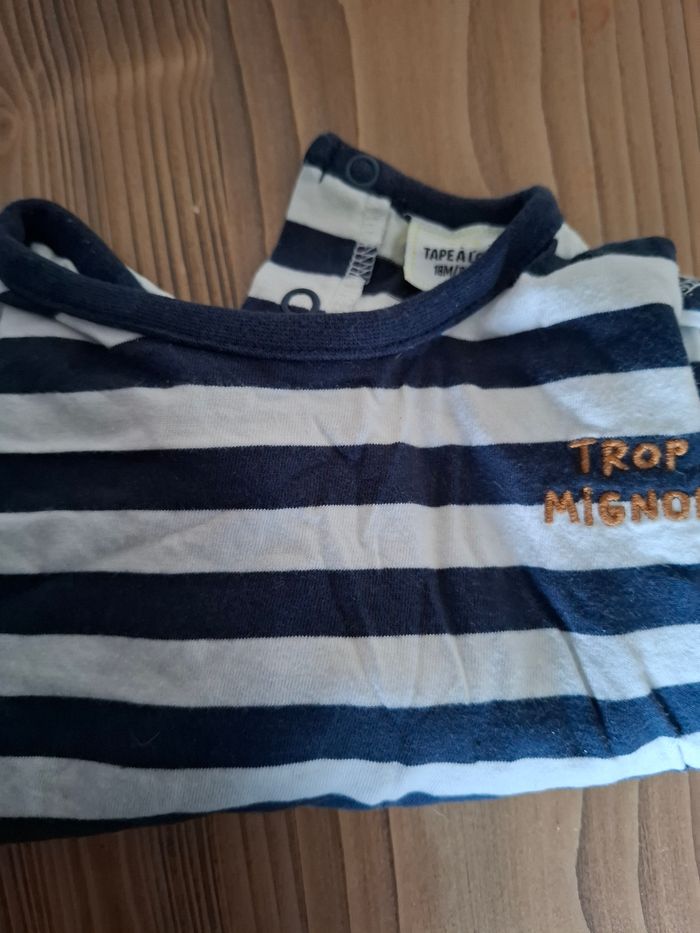 Lot de 4 t-shirts TAO - photo numéro 3