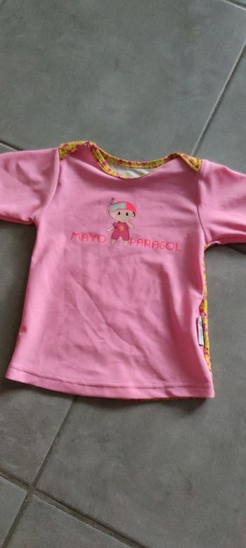 Tee shirt anti-UV Mayoparasol 12/18 mois