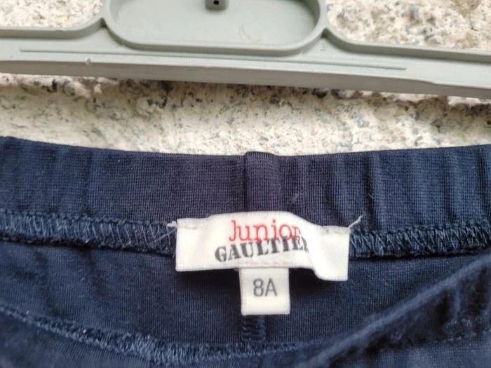Superbe legging Gaultier Junior, marine, 8 ans - photo numéro 4