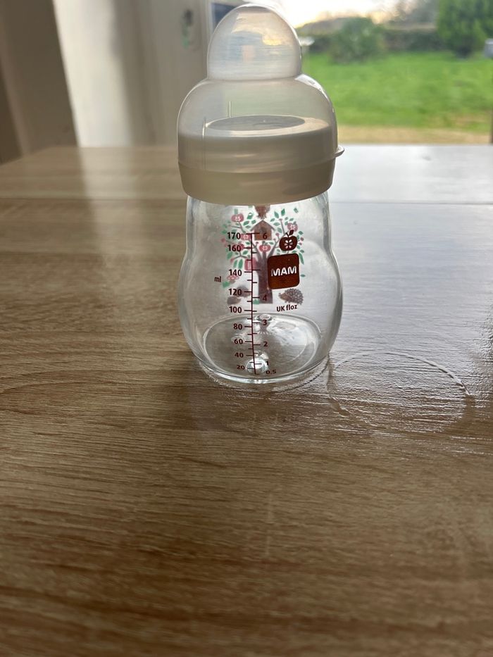 Biberon Mam en verre