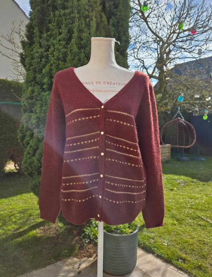 Gilet reversible manches longues taille M/L
