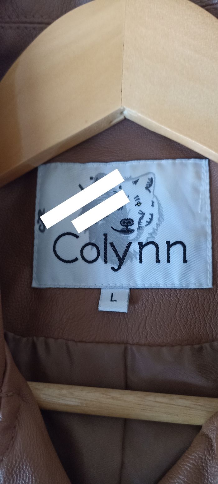 Veste similicuir COLYNN taille L - photo numéro 5