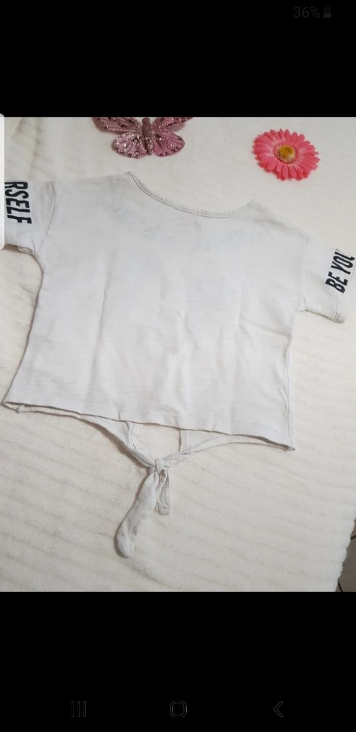 T.shirt fille taille 4 ans - photo numéro 3