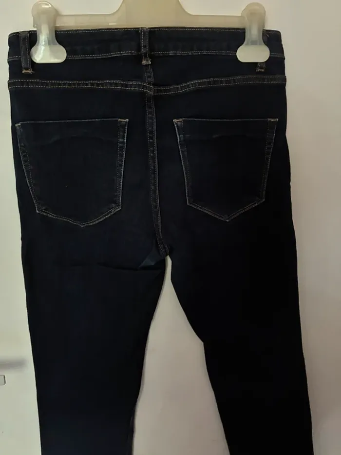 Jeans bleu foncé skinny fit, 36, Kiabi. - photo numéro 7