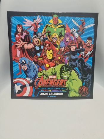 Calendrier Marvel Avengers 2024