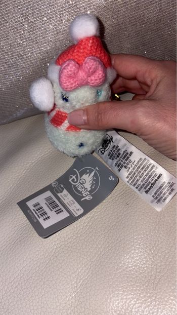 Disney Store - Porte-clés Peluche Souillon (Scrump) Noël - Neuf - Menthe