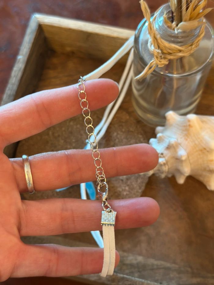 Collier étoile de mer bleu neuf - photo numéro 6