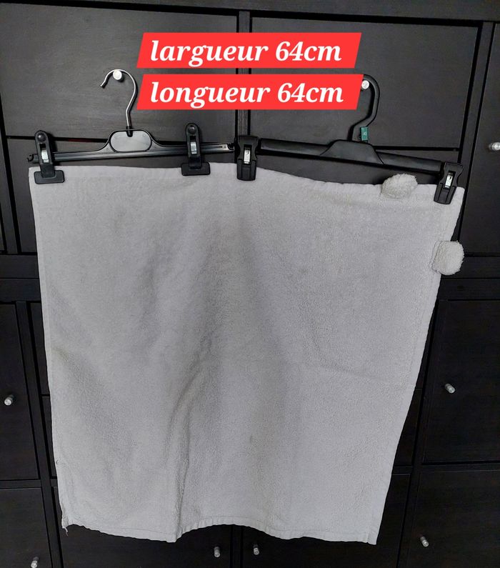 Lot de 2 capes de bain avec oreilles - photo numéro 2