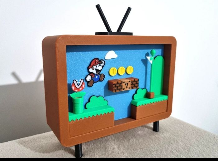 Super Mario Bros Niveau 2  Télévision Rétro - photo numéro 3
