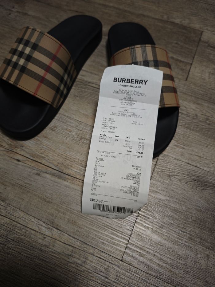 Claquette check T43 - photo numéro 1