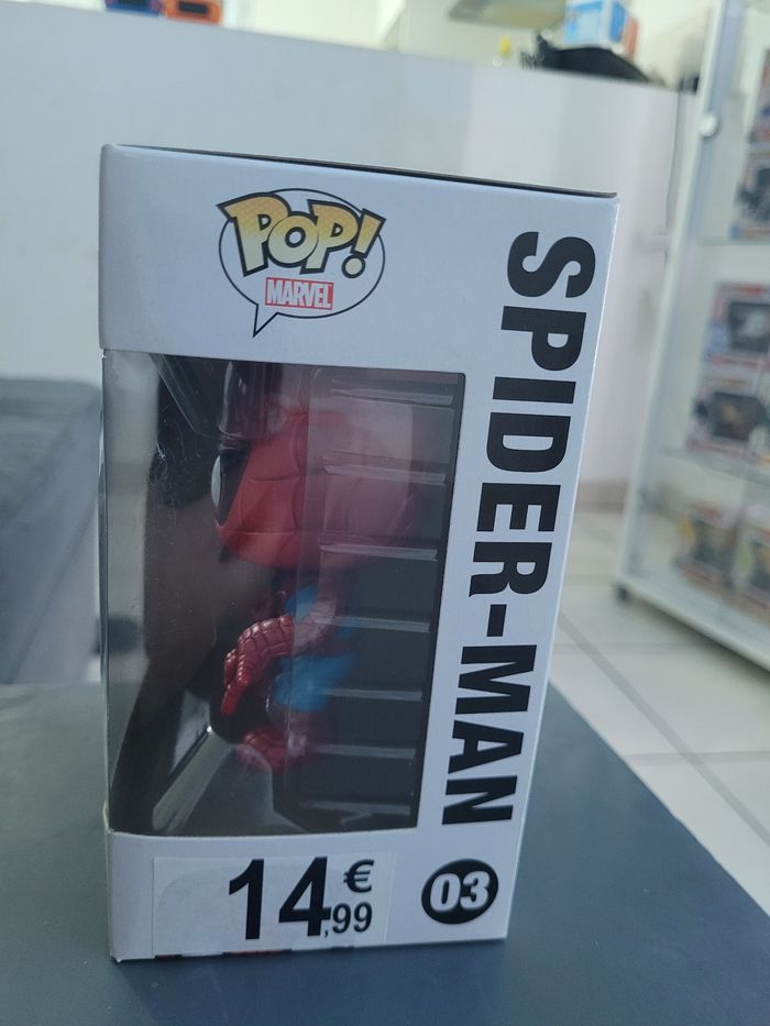 Funko pop marvel Spider man n03 - photo numéro 4