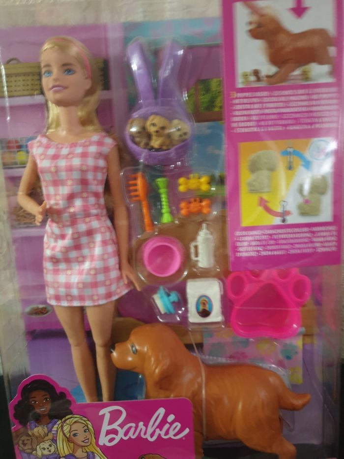 BARBIE NAISSANCE DES CHIOTS MATTEL - photo numéro 4