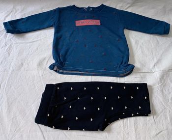 lot sweat Zara + jogging Bout'chou 6 mois