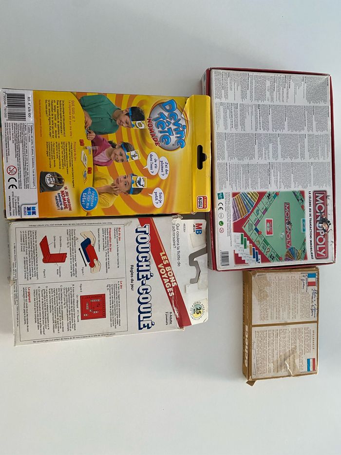 Lot de 4 jeux Voyage - photo numéro 2