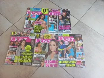 Lot de 5 magazines People Closer