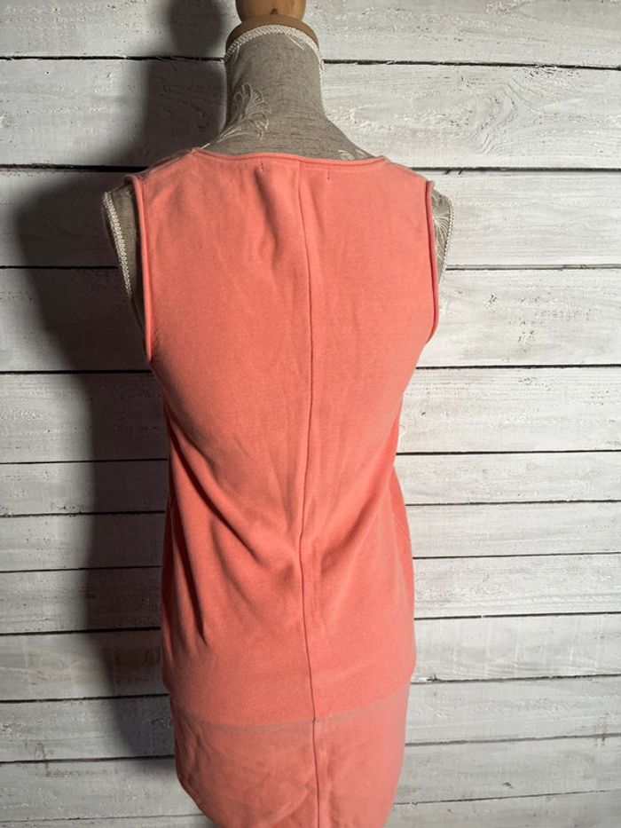 Robe rose saumon Tara jarmon - photo numéro 4