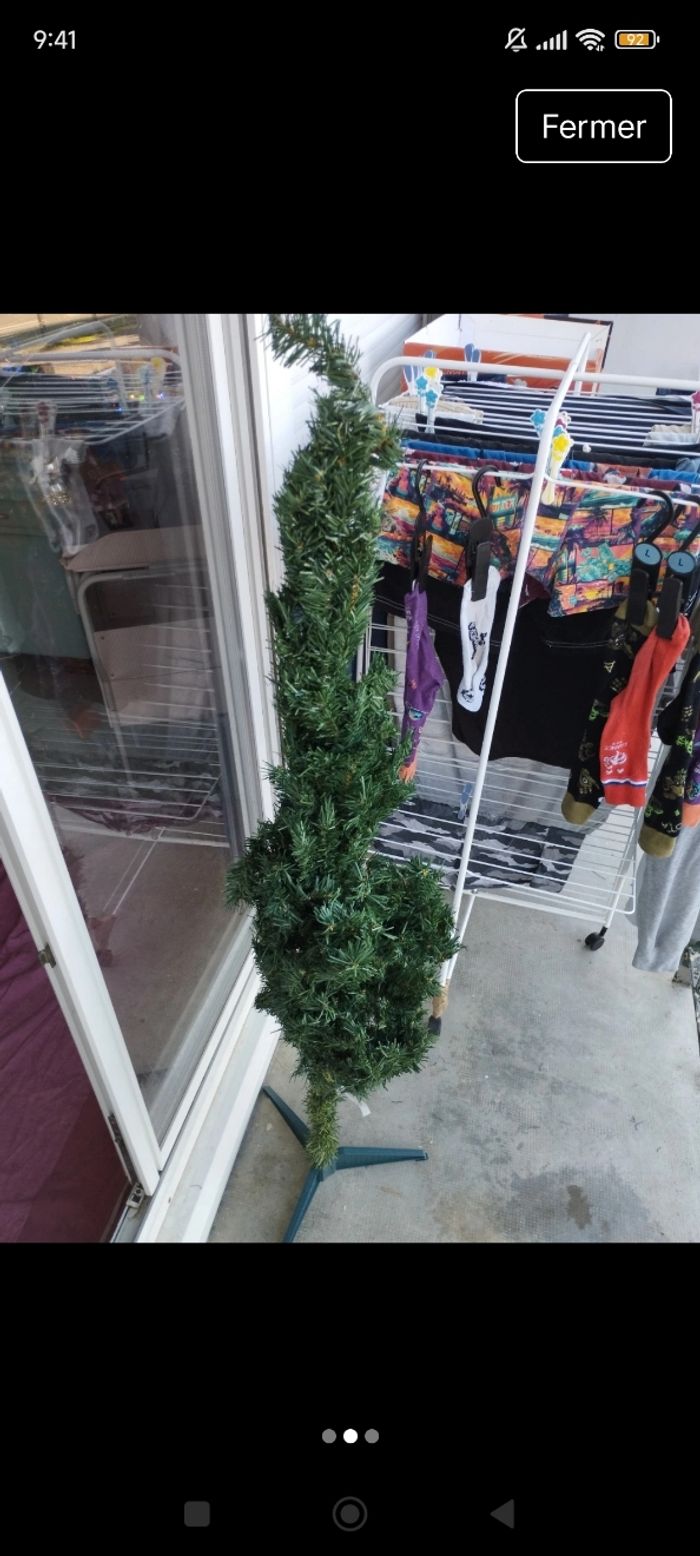 Sapin de noel artificiel - photo numéro 2