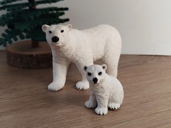 Schleich ours et ourson polaire Figurine Animal de la banquise