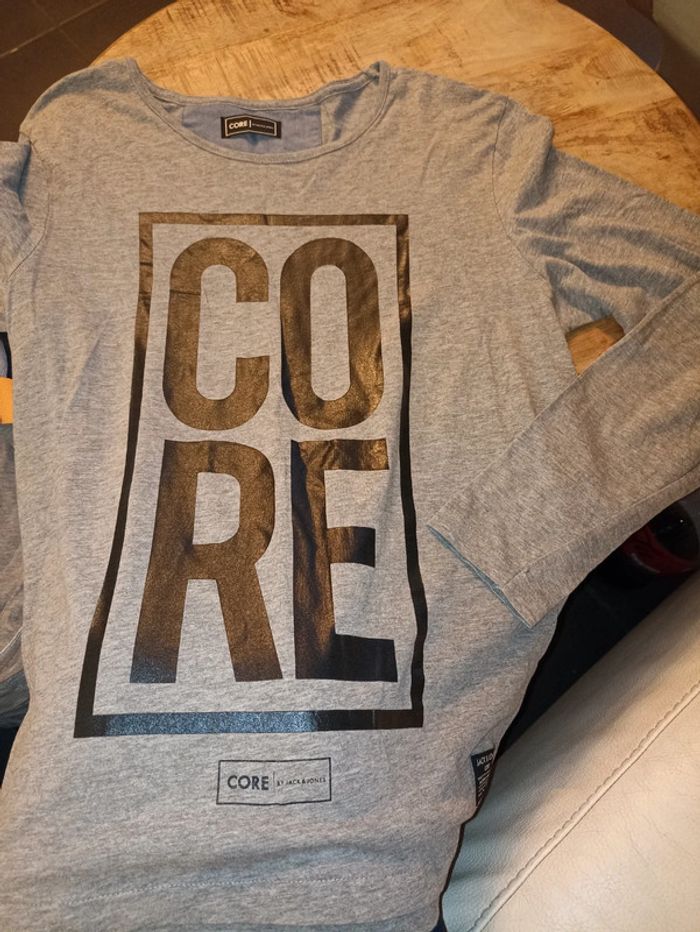 T-shirt manches longues Jack et Jones homme - photo numéro 2