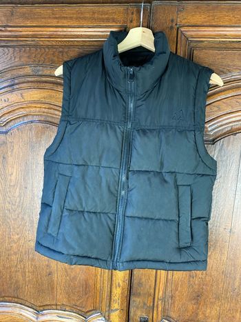 Doudoune sans manches noire