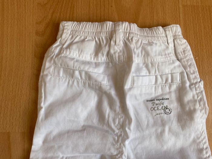 Beau pantalon blanc léger été T. 23 mois/86 cm mixte Orchestra neuf avec étiquette - photo numéro 4