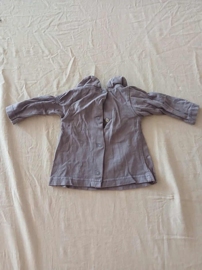 Tee-shirt manches longues 3 mois - photo numéro 3