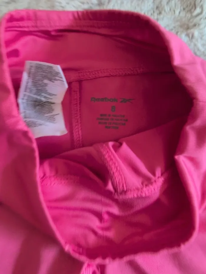 Short rose 8 ans Reebok fille - photo numéro 4